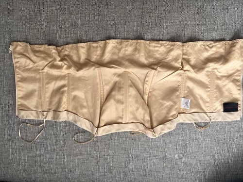 Frank Usher Sparkle Sequin Beige Bustier Top in Size 12 - New no Tags - Picture 15 of 20