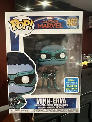 Funko Pop! Vinyl: Marvel - Minn-Erva - GameStop (GS) (Exclusive) #487
