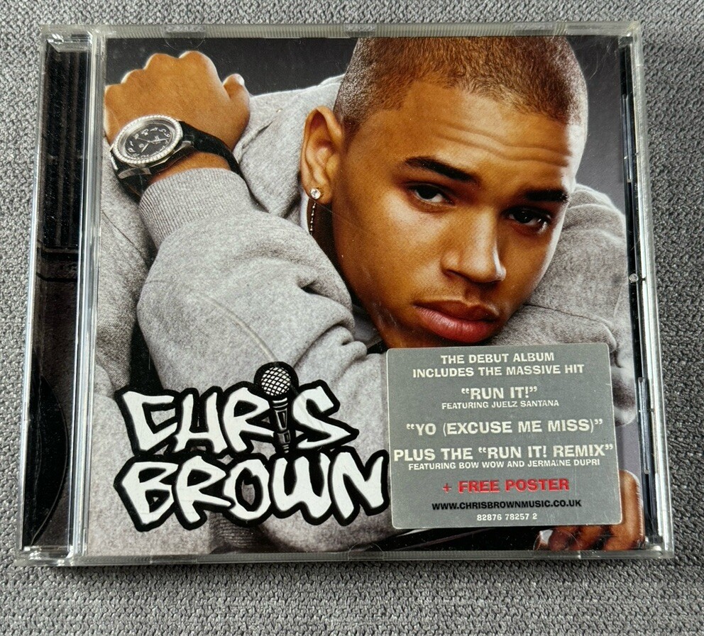 Chris Brown Self-Titled DualDisc 新品未開封 Chris Brown - Chris Brown Debut CD HYPESTICKER | eBay UK
