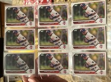 2023 Topps Pro Debut Danny De Andrade (10) Card Lot: 1 Chrome & 9 Base