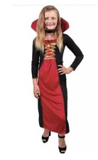 Kangaroo Victorian Vampire Countess Halloween Costume Youth Sz M Girls New