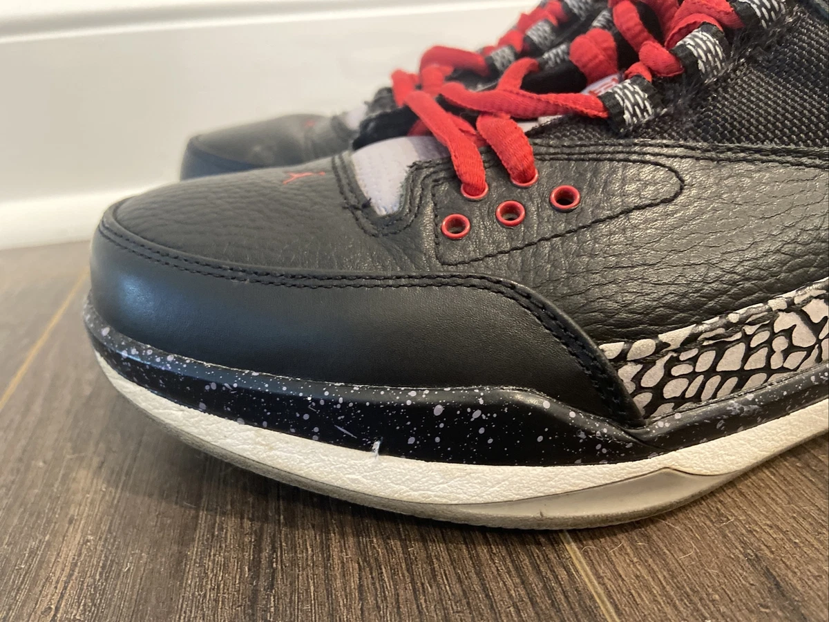 Jordan 3 best sale black cement ebay