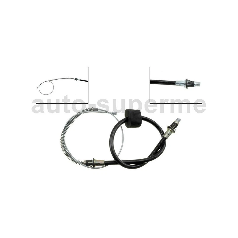 Kit de cable de freno de estacionamiento trasero delantero 3 piezas para GMC Yukon XL 1500 2001-2002 Foto 2 de 4