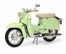 Schuco 1:10 Simson Schwalbe KR51 Bike Metal Diecast Model Car Gifts Light green