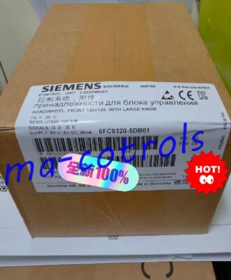 New Siemens 6FC9320-5DB01 Electronic Handwheel Front Panel 6FC9320-5DB01