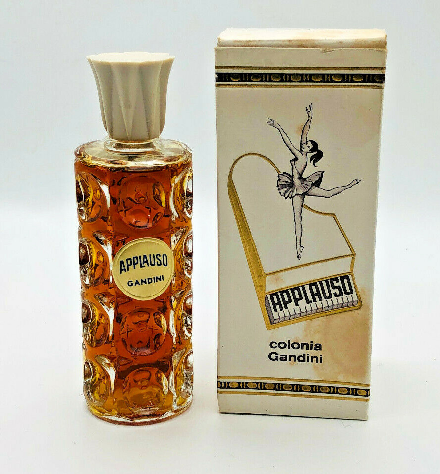 Parfum Vintage Gandini Applause - Colonia 50 Ml - Années 60 - Boîte Endommagée - Neuf (voir état)