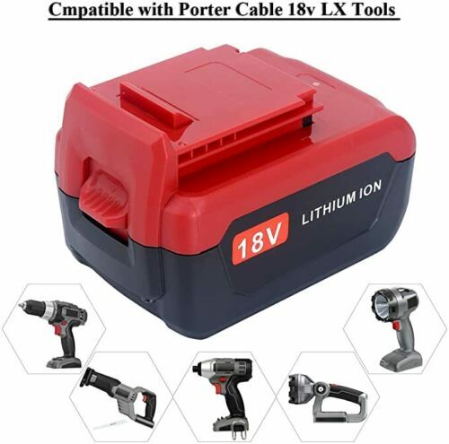 2PACK 18V Lithium Ion Battery FOR Porter Cable 18 Volt PC18B PC18BL PC18BLX Tool - Picture 3 of 14