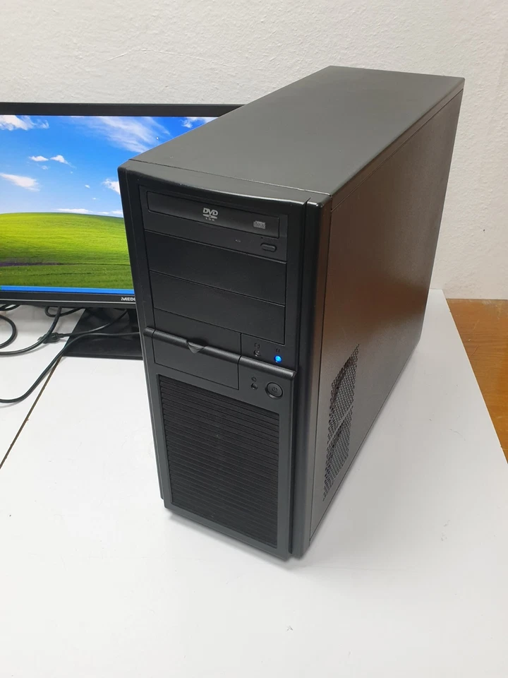 Windows XP Gaming PC Computer Für Maschinen COM LPT AMD 250GB 4GB DVD-Brenner - Bild 4 von 4