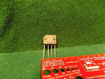 (1) 2KB06M 600 VDC 2 Amp Bridge Rectifier Assembly NEW