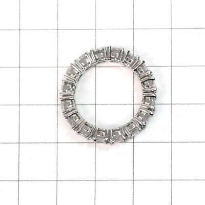 K18WG All-Stone Sorting Diamond Ring 5.367ct E-H SI1-2 VG-G K18WG All-Stone Sorting Diamond Ring 5.367ct E-H SI1-2 VG-G
