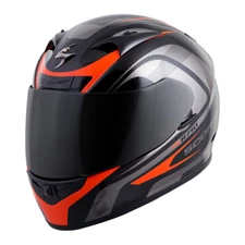 Scorpion EXO-R710 Focus Red Full Face Motorcycle Helmet Adult Size XS