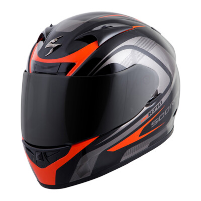 #ad Scorpion EXO R710 Focus Red Full Face Motorcycle Helmet Adult Size XS $49.99