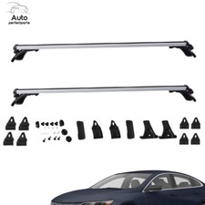 Universal 48car Top Roof Rack Cross Bar Luggage Cargo Carrier Rails Aluminum Universal 48car Top Roof Rack Cross Bar Luggage Cargo Carrier Rails Aluminum