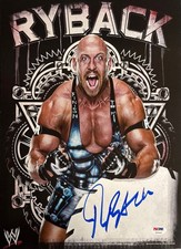 Ryback Signed 11x14 WWE NXT Promo Photo PSA T59424