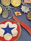 Vintage Military Medal Patch Button Lot Collection WW2 Insignia — photo 4