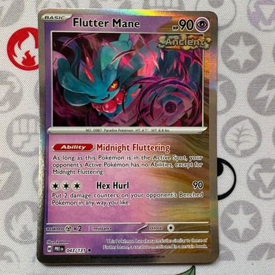 Flutter Mane (Poke Ball Pattern) 043/131 Holo Prismatic Evolutions Pokemon NM