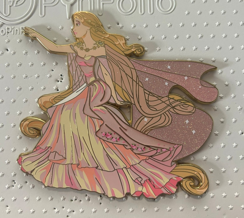 Rapunzel Sun Goddess - Top Pin - Pastel Shooting Star LE5
