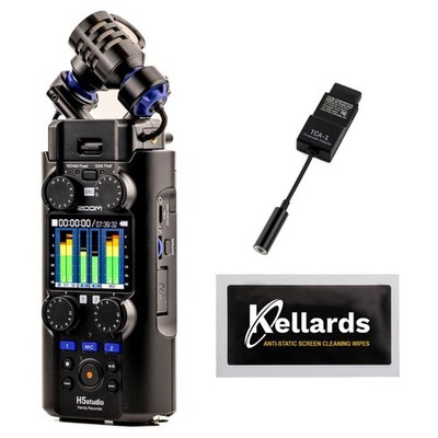 Zoom H5studio 32-Bit Float Handy Recorder w/ Timecode Adapter