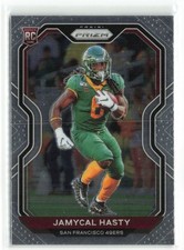Jamycal Hasty RC 2020 Panini Prizm San Francisco 49ers #303