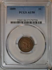 1899 Indian cent, PCGS AU50