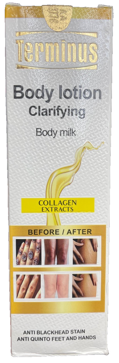 Lait corporel clarifiant anti-imperfection et soin anti-tache Terminus