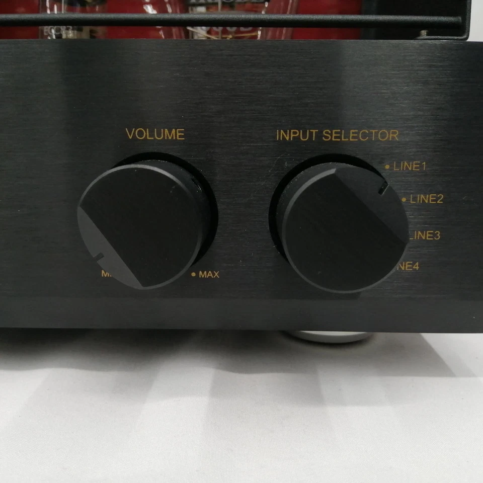 TRIODE TRK-300 Vacuum Tube Integrated Amplifier w/ Cable Tested Japan MG01 14.5 - Image 4 of 4