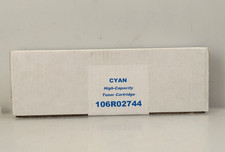 Cyan Toner Cartridge 106R02744 High Capacity 7500 Pages Xerox Work Centre 6655