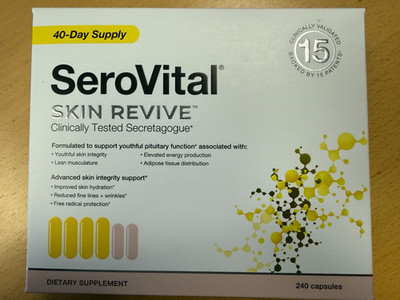SeroVital Skin Revive, 240-count Capsules Exp 04/2027 Brand New Sealed