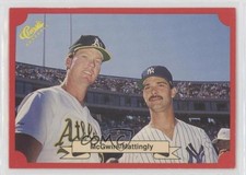 1988 Classic Update Red Travel Edition Don Mattingly Mark McGwire #151 0g6b