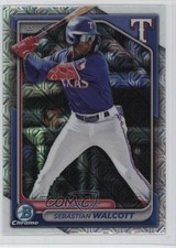 2024 Bowman Chrome Prospects Mega Box Mojo Refractor Sebastian Walcott 15zu