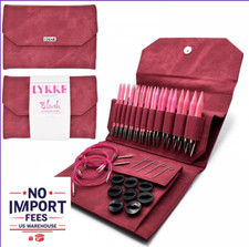 Lykke Interchangable Knitting Needle Set: New Case Colors - 3  Inc