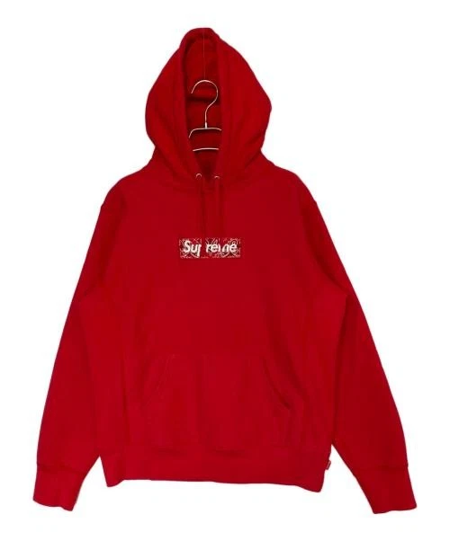 Sweat à capuche logo S Supreme Bandana Box