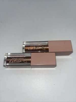 2pk Bundle Covergirl Exhibitionist Kelsea Liquid Glitter Eye Shadow- #3  & #4