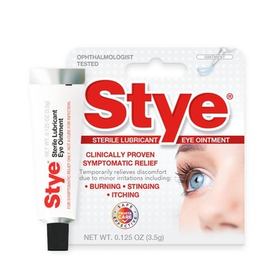 Stye Eye Ointment Relief 0.125 Ounce Temporarily Soothes Itching and Irritation