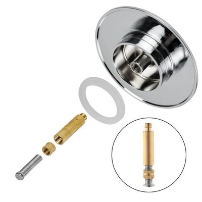 Messing M8 verstellbare Stange f??r f??r Badewannenstopper Reparatur mit Schraub