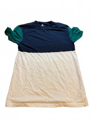 Zine Mens Colorblock Casual T-Shirt Small