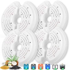 Cat Water Fountain Filters for 84oz/2.5L Stainless Steel Pet Fountain and 67o...