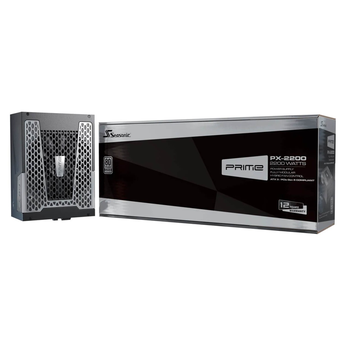 シーソニック PRIME PX-2200 2200W 電源【新品・未使用】 Seasonic Prime PX-2200 2200W ATX 3.1 80+ Platinum PSU SRP-PPX222