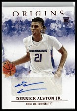 2021 Panini Draft Picks - Derrick Alston Jr. Origins Rookie Autographs Bronze