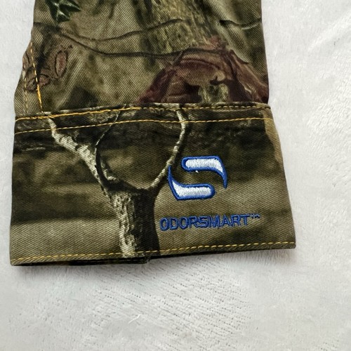 Browning Shirt Mens Extra Large Green Camouflage Odorsmart Break Up Infinity - Picture 12 of 23