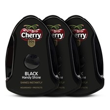 Cherry Blossom Shoe Shiner Sponge Handy Shine Black - 4 g (Pack of 3)