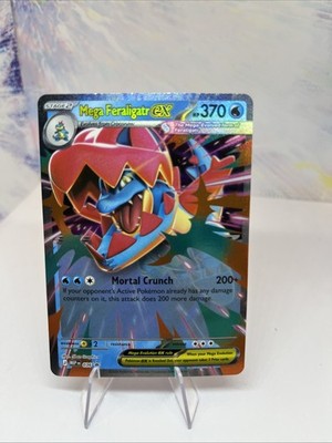 Pokémon TCG Mega Feraligatr Ex 043/217 Ascended Heroes | eBay