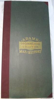 Adam's Synchronological Chart Or Map Of History by Sebastian Adams 2008