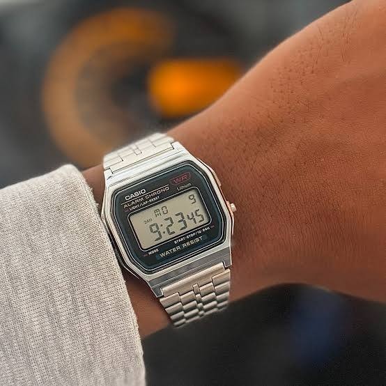 Vintage Casio Alarm Chrono 593 A159W Japan Men's Watch for sale