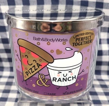 ALL NEW Pizza & Ranch 3-Wick Candle 25-45 burn hours 14 oz Bath & Body Works
