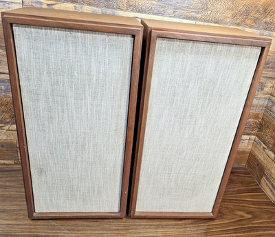 Vintage KLH 17 Model Seventeen Acoustic Suspension Loudspeaker System Pair HI-FI