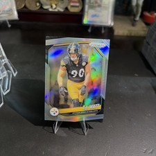 TJ Watt Silver Insert Prizm 2025 Steelers