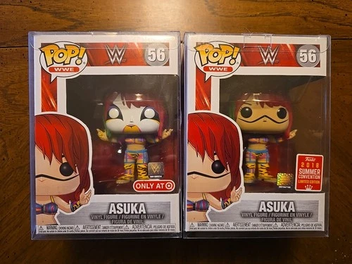 Funko Pop! Vinyl: WWE - Asuka - Target + Summer convention (Exclusive) #56 Lot