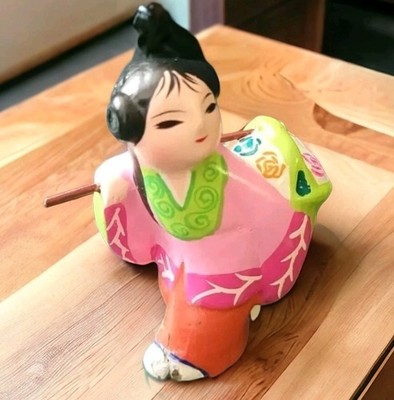 Huishan Chinese Clay Folk Art Figurine Wuxi, Jiangsu Providence of China vtg