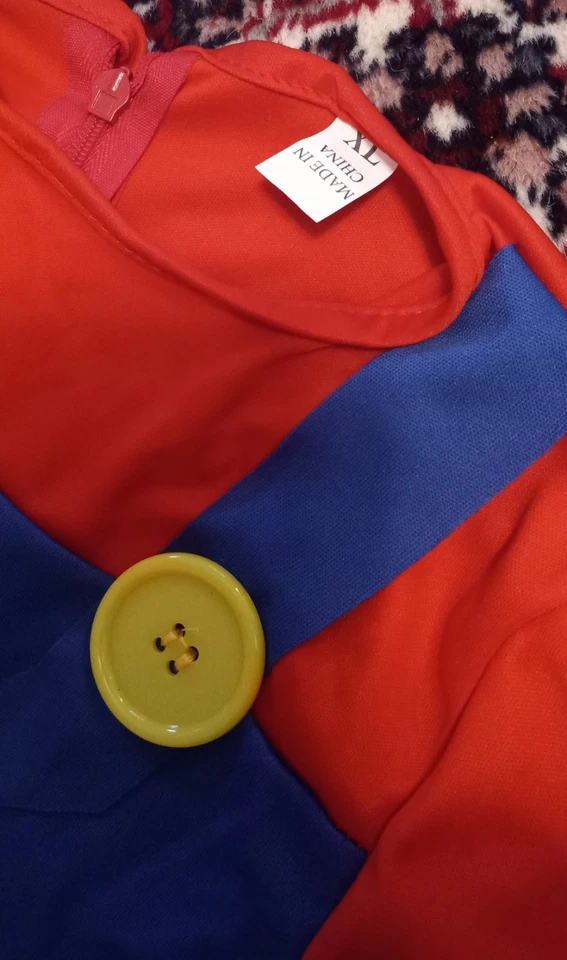 Clásico Super Mario Brothers Niños Disfraz Halloween Juegos con disfraces Conjunto XL 10-12 Foto 3 de 3